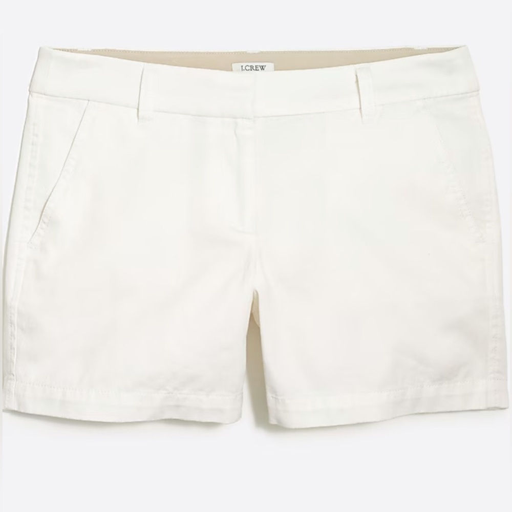 JCrew chino shorts 5”. NWT. Size 16
